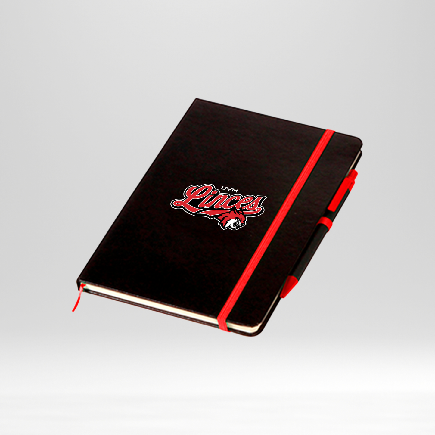 Libreta negra linces banda roja