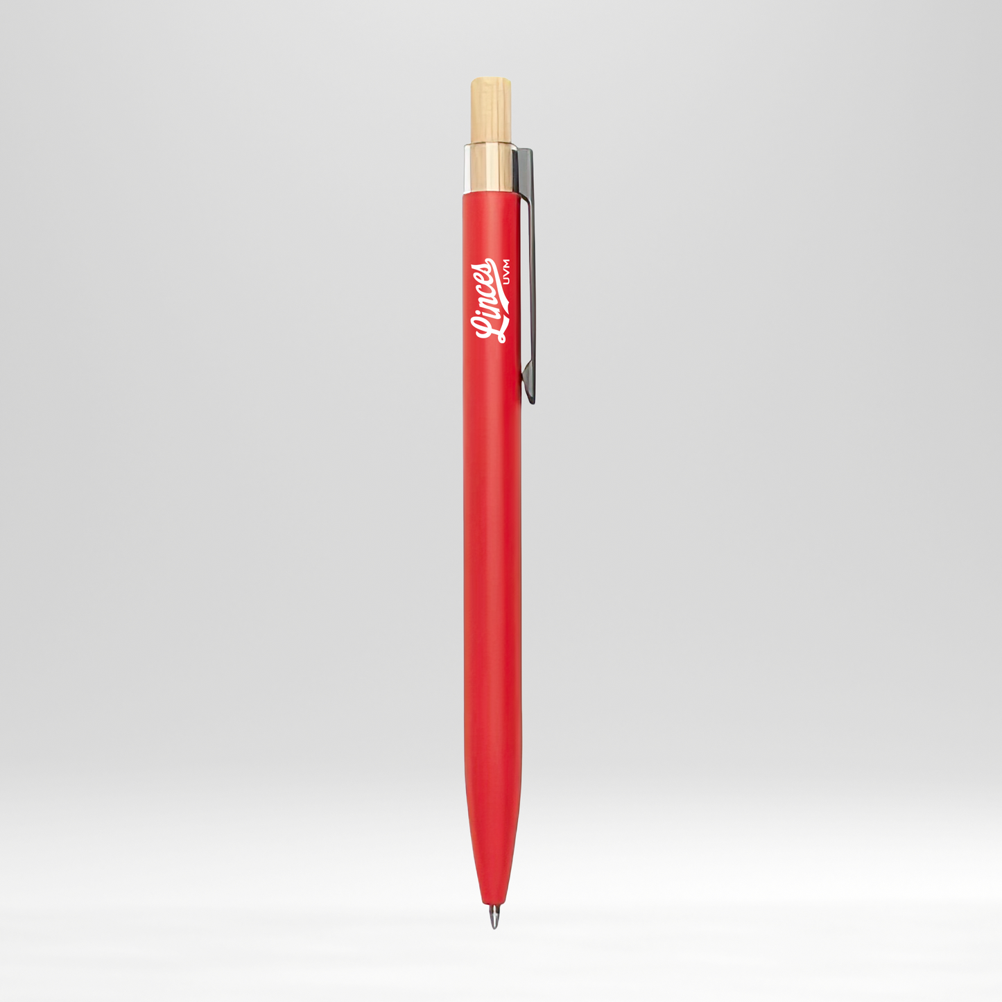 Bolígrafo rojo linces