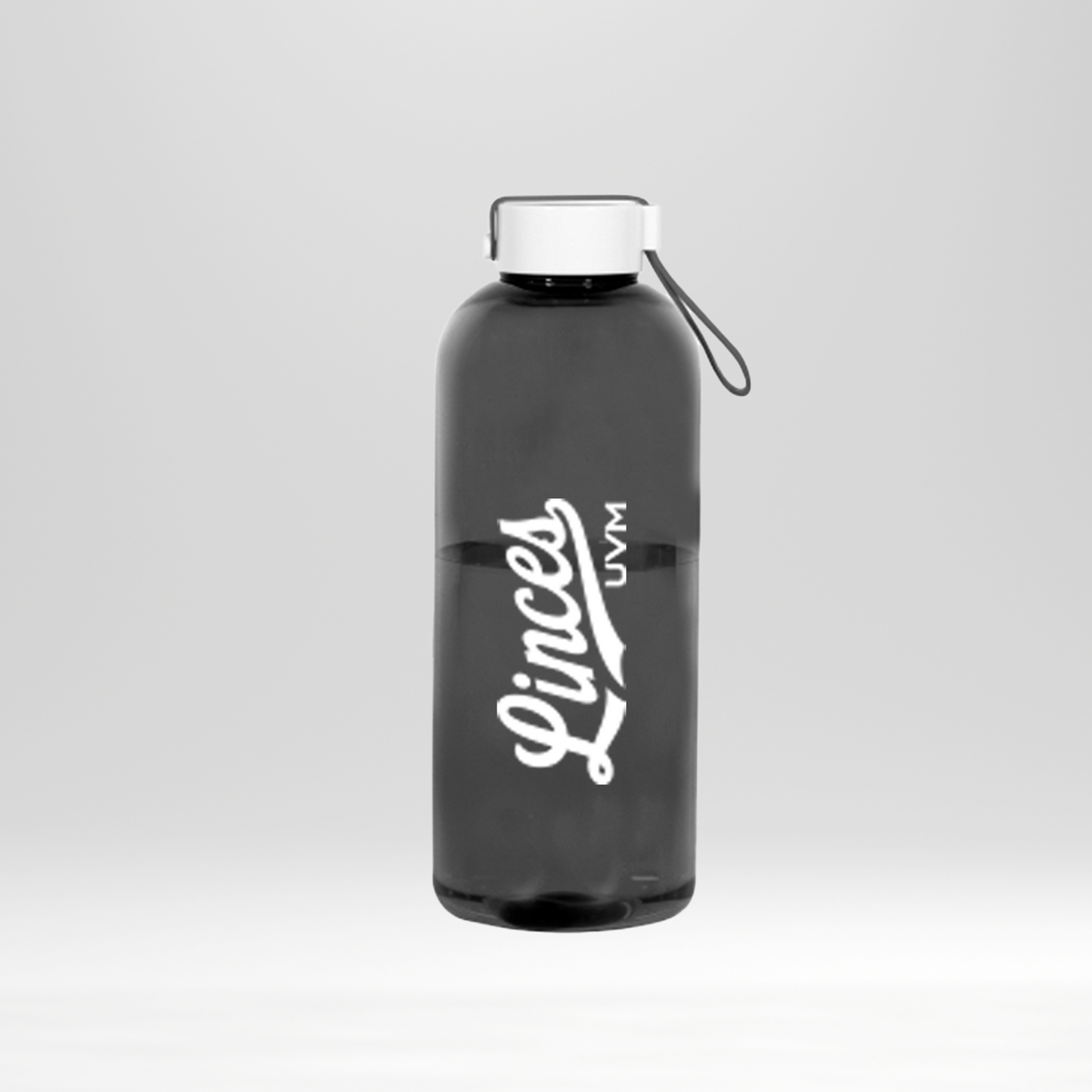 Cilindro negro con correa - logo linces