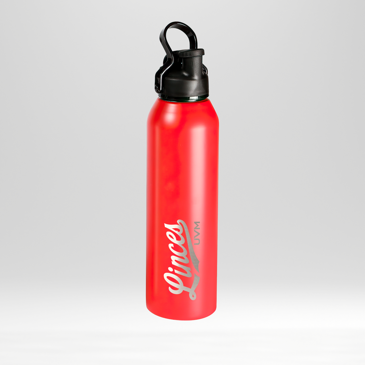 Termo cilindro metal rojo linces