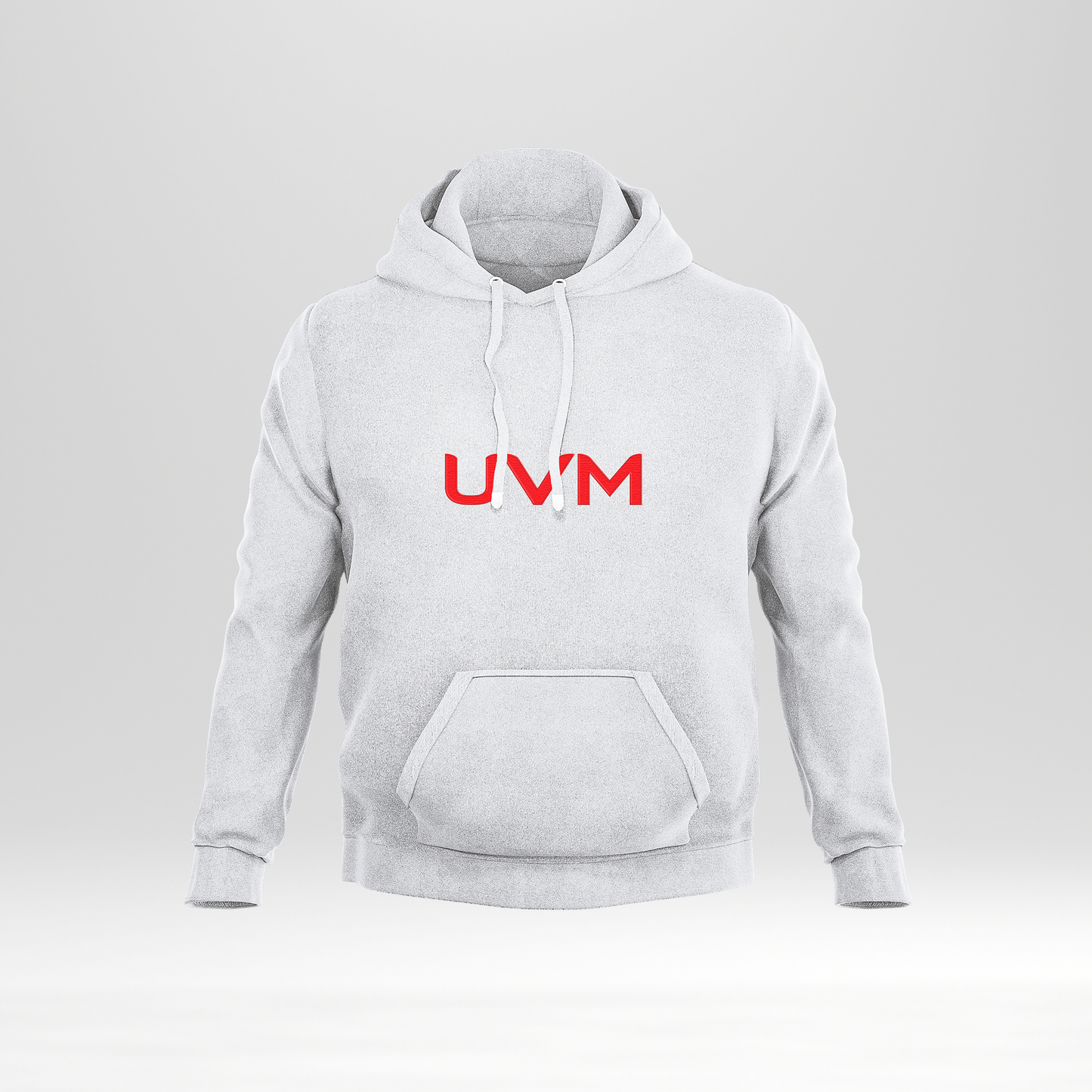 Sudadera blanca con logo UVM