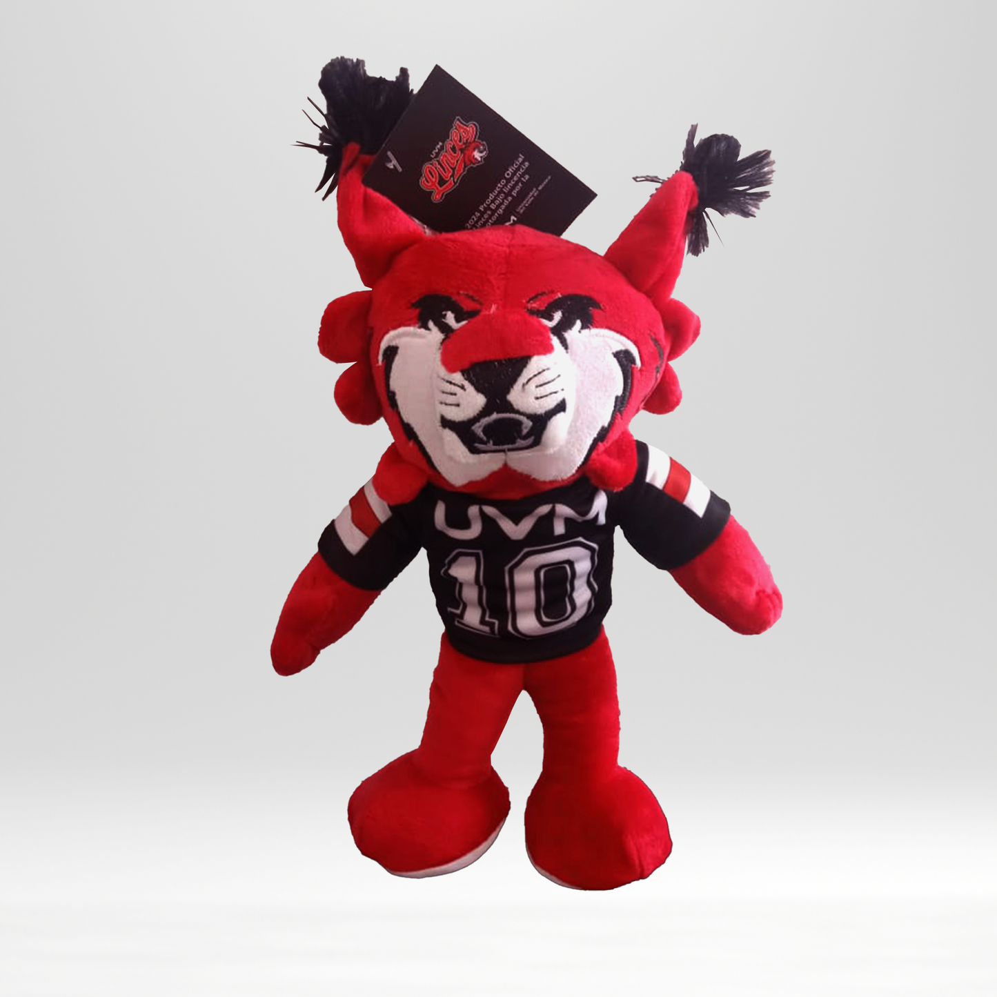 Peluche de mascota deportivo