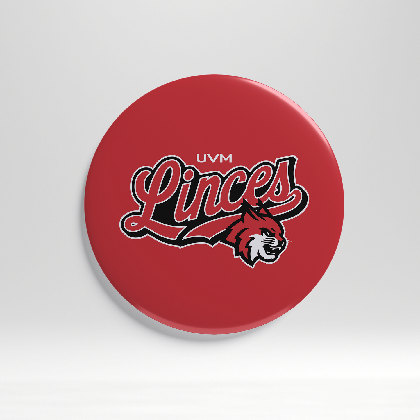 Fotobotón rojo linces UVM