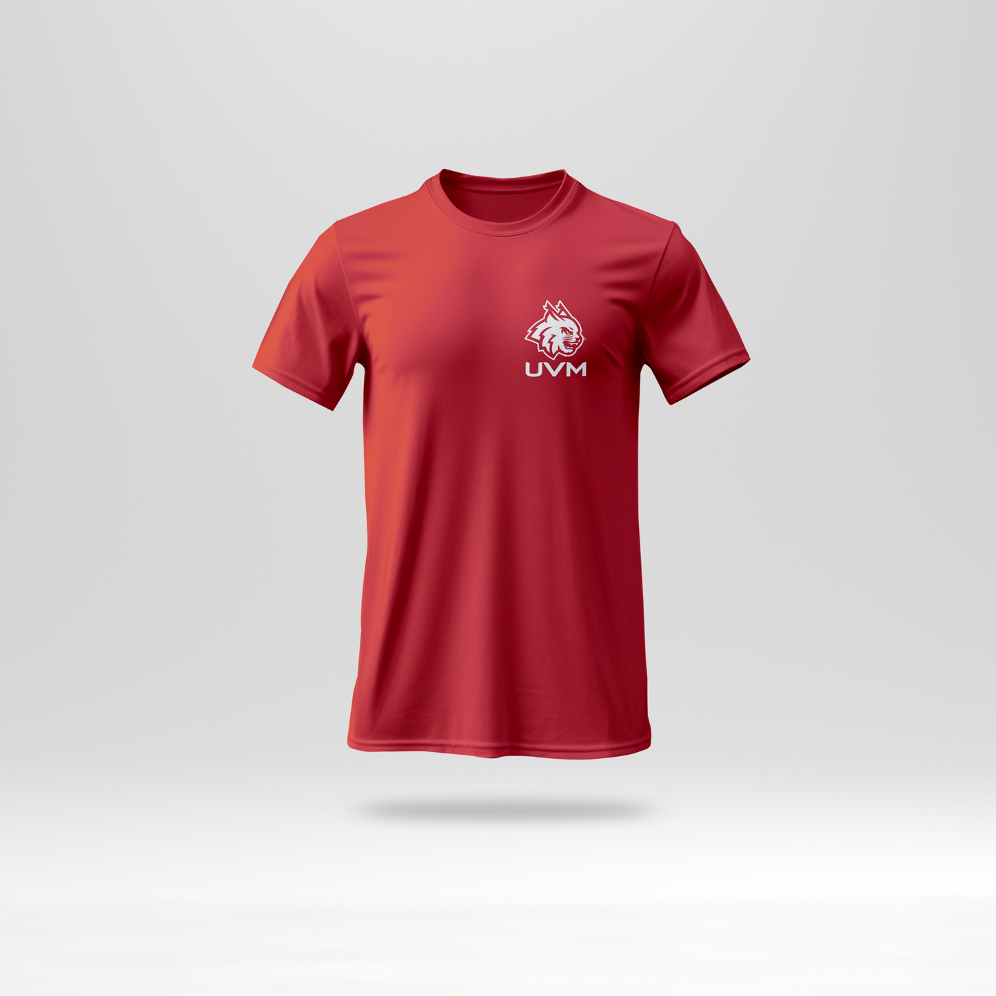 T-shirt roja con logo UVM