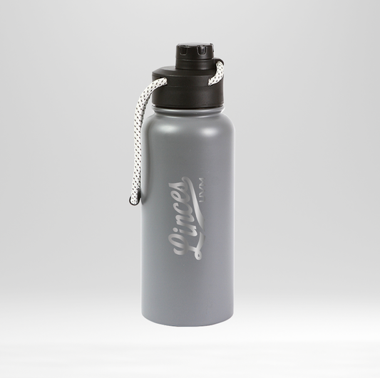 Termo gris con logo linces