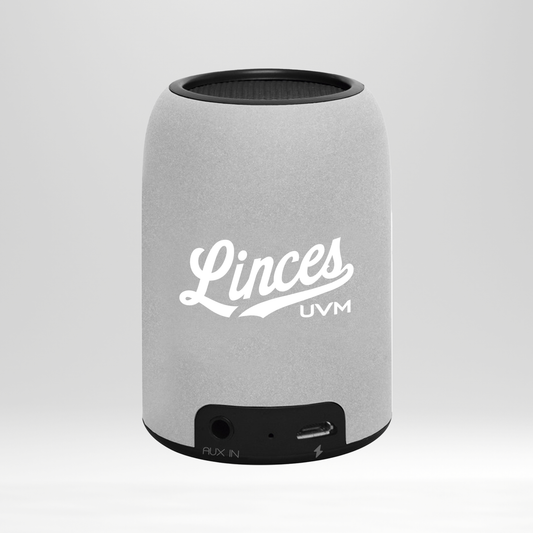 Bocina gris con logo linces