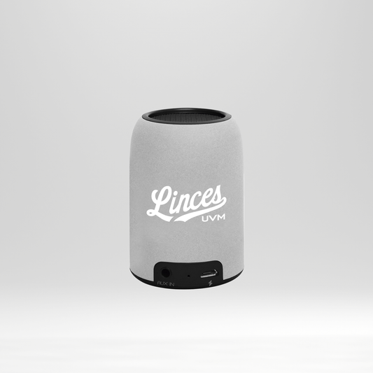 Bocina gris con logo linces
