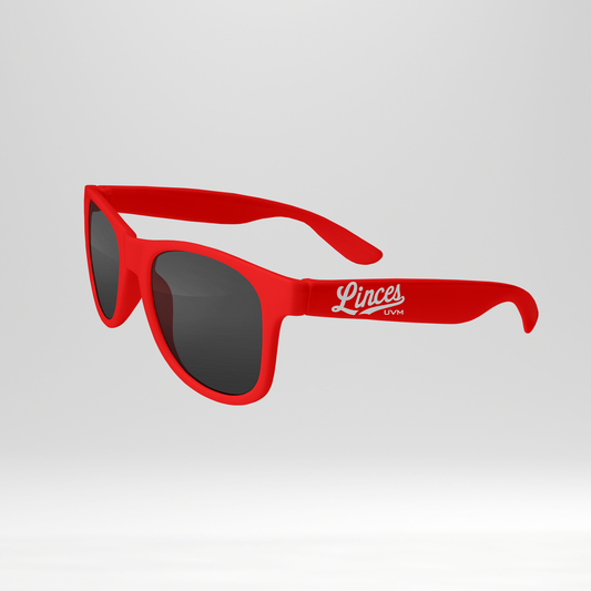 Lentes de sol linces rojo