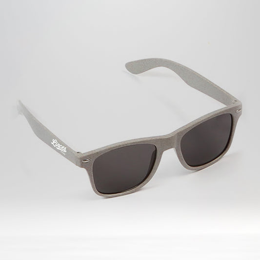 Lentes de sol grises logo linces UVM