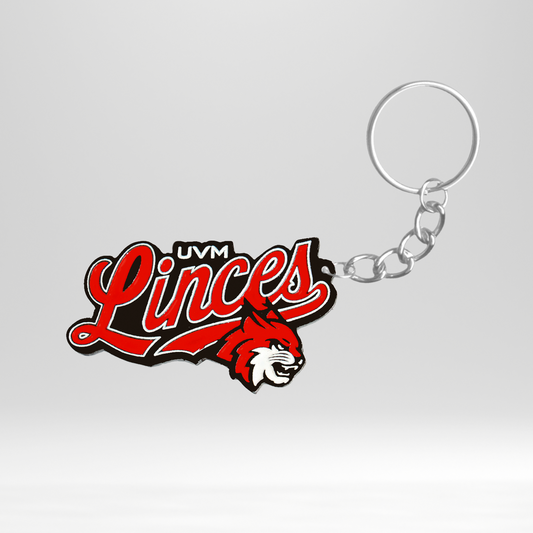 Llavero UVM linces logo linces