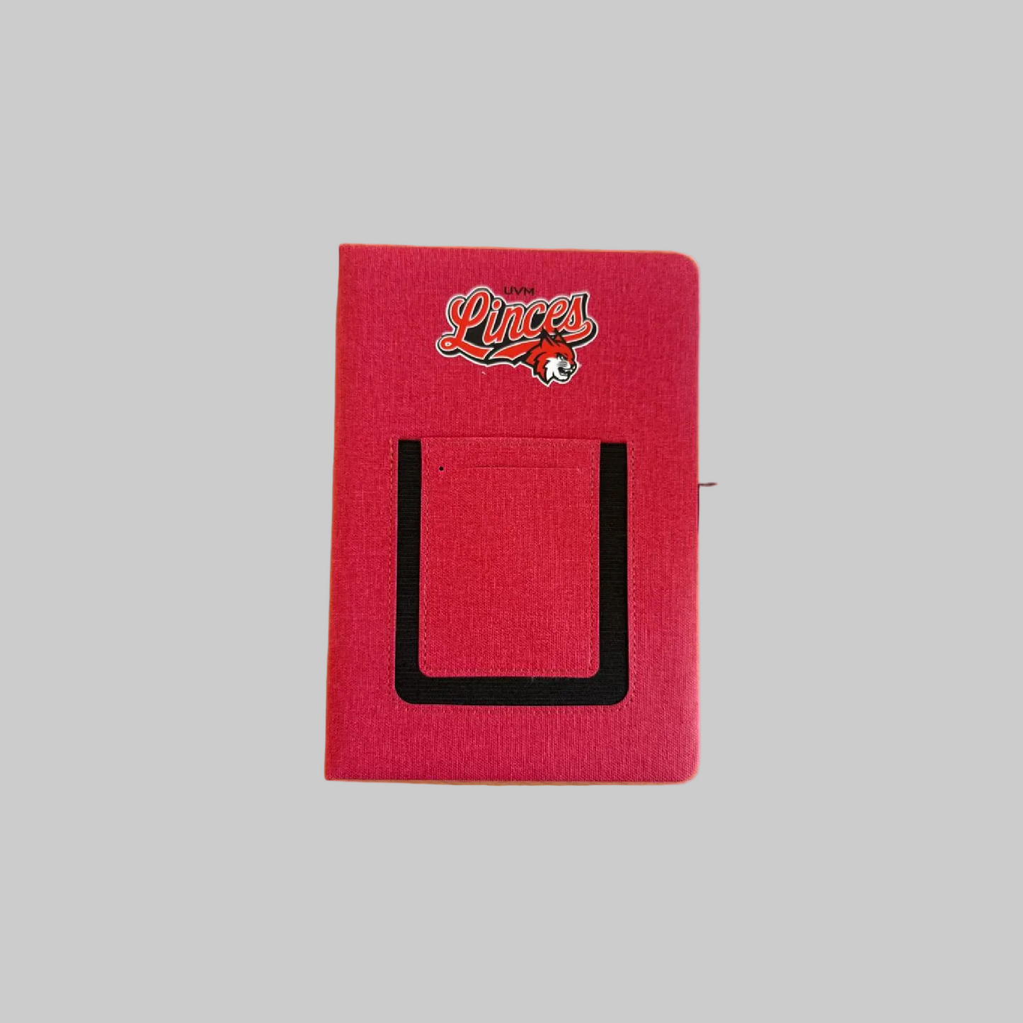 Libreta roja linces rojo bolsillo