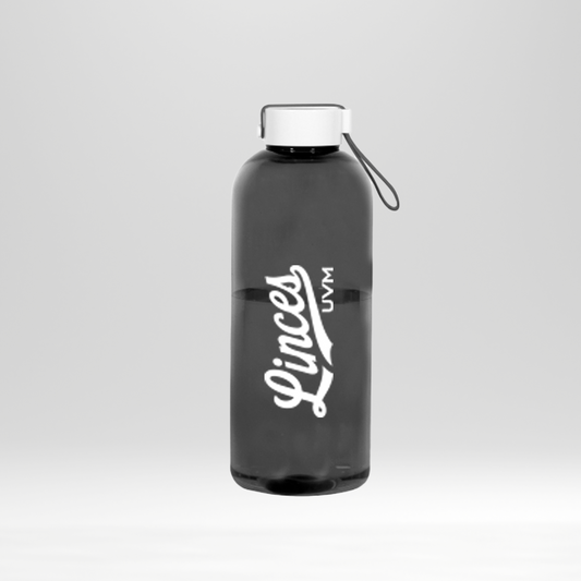 Cilindro negro con correa - logo linces