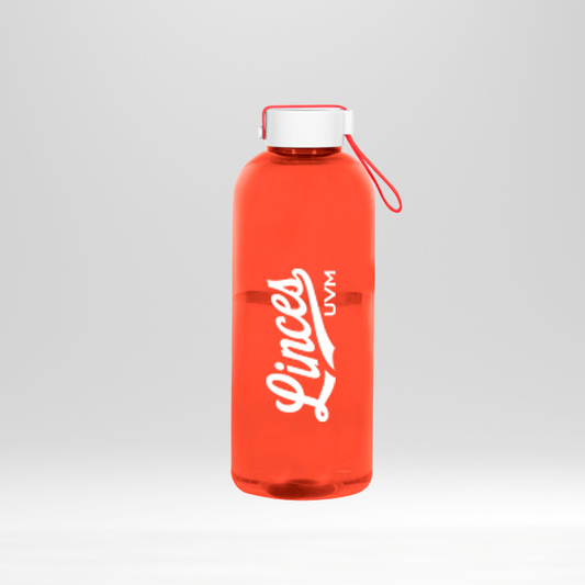 Cilindro rojo con correa - logo linces