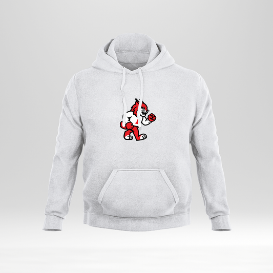 Sudadera blanca Lince
