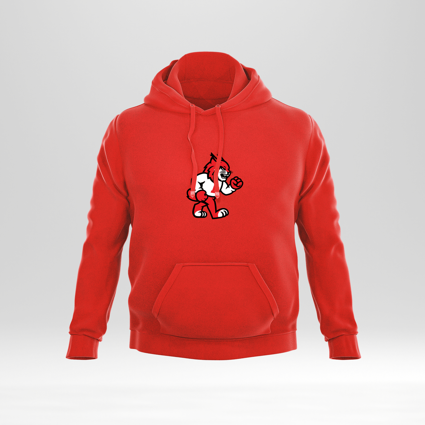 Sudadera roja Lince