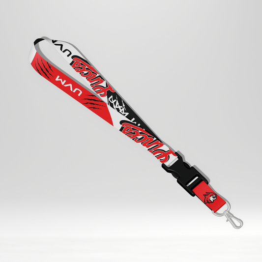 Lanyard tricolor linces UVM