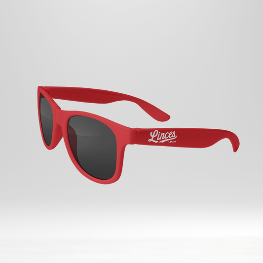 Lentes de sol rojo linces UVM